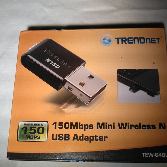 TRENDnet 150 Mbps Mini Wireless N USB Adapter; Model: TEW-648UB-Last ONE - Picture 2 of 14
